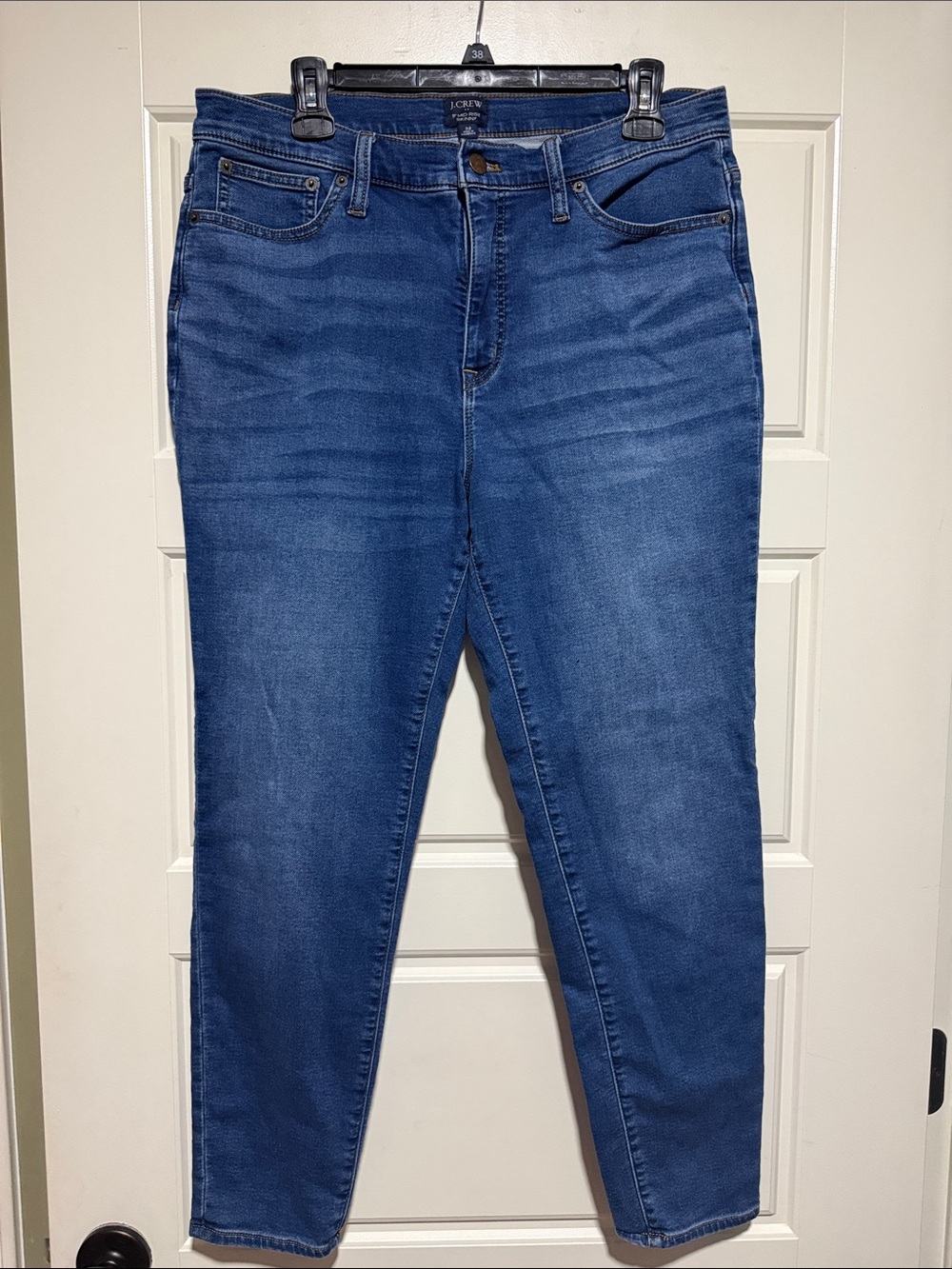 J. Crew Skinny Jeans in Classic Blue Wash